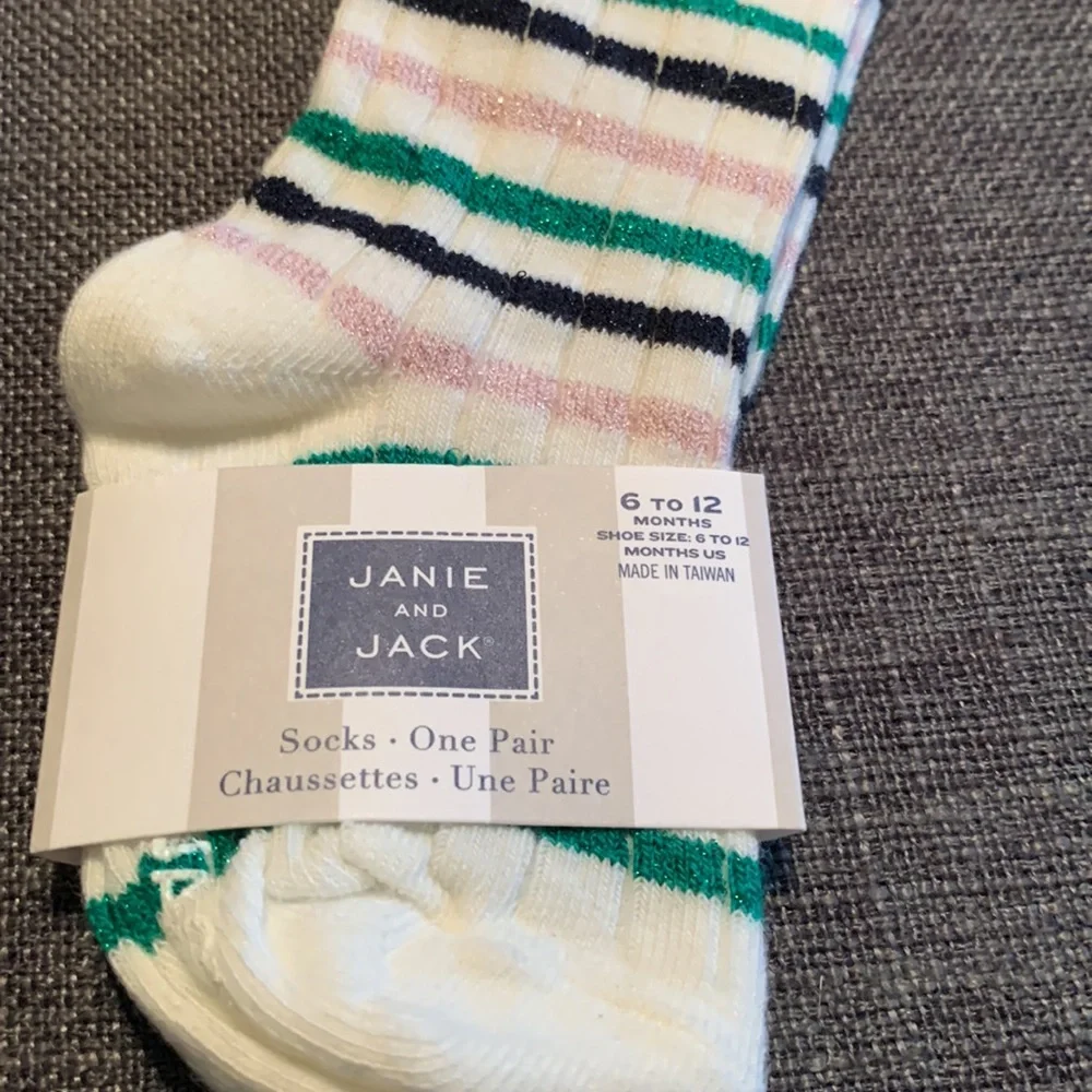 Janie and Jack Baby Girl Sock Bundle